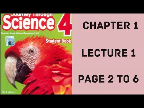 Journey through science 4 chap 1 lecture 1 characteristics of living things