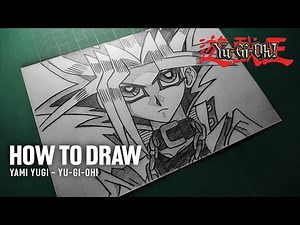 How to Draw Yami Yugi - [Yu-Gi-Oh!] Step by Step for Beginners