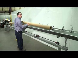 S210 Appleton Core Cutter with V-Tray, Hand Pendant and Core Stop