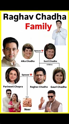 Raghav Chadha Family Tree: Meet Parineeti Chopra and the Chadha Family!