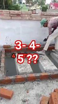 How to use 3-4-5 Angle Rule in Construction 📏 #construction #home