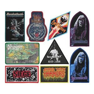 Logo Patch Rap Rock Music Band Woven Sew on Applique Non-Woven Patch Cute Patch Stickers DIY Appliques Decoration Ornaments