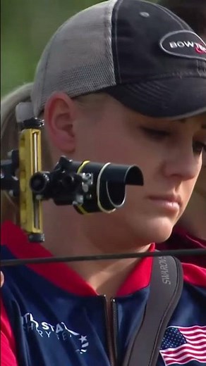 A CHAMPION at her finest. 💥#FieldArchery