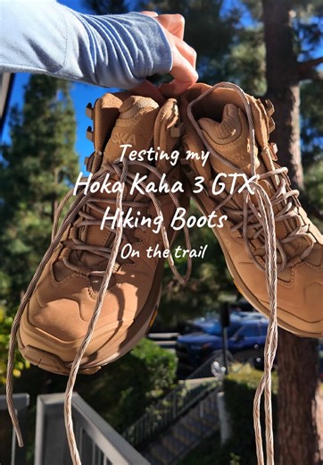 Hoka Kaha 3 GTX Boots: Comfy and Stylish Hiking Shoes