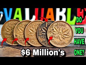 MILLION DOLLAR CANADIAN PENNIES! RARE CANADA 1 CENT COINS THAT ARE SHOCKINGLY VALUABLE!