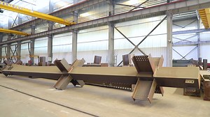 Prefabricated Steel Main Frame Structure Industrial Metal Modern Long Span Light Weight Steel Structure