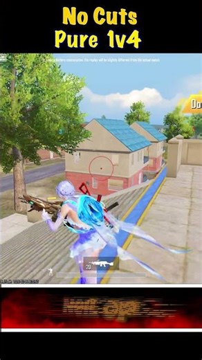 RAW 1v4 CLUTCH — ZERO CUTS 🔥