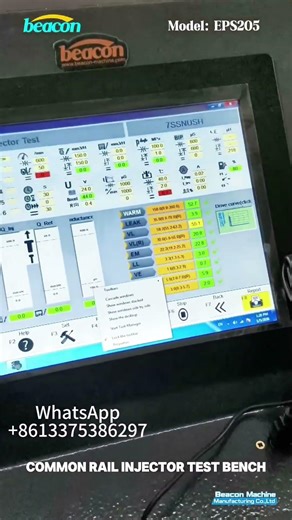 EPS205 Common Rail Injector Test Bench EPS200 NT205 DTS205 CR Diesel Injector Tester With Database