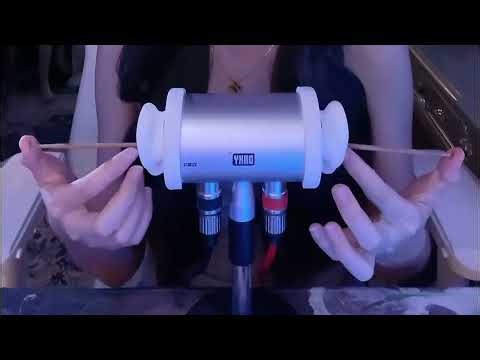 Tingly Ear Cleaning ASMR with Goose Feather, Powder Puff & Cotton Swabs for Deep Sleep (No Talking)