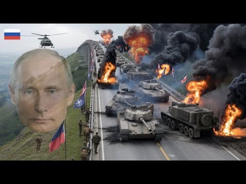 When 54 NATO Tanks Arrived in Ukraine, Seconds Later, Chaos Erupted - ARMA 3