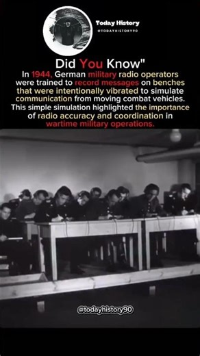 German Panzer Tank Crew: The Radio Operator's Role in WWII#ww2#history#shorts