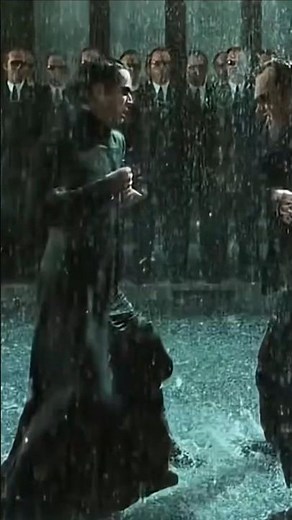 How The Matrix Filmed the Legendary Rain Fight Scene