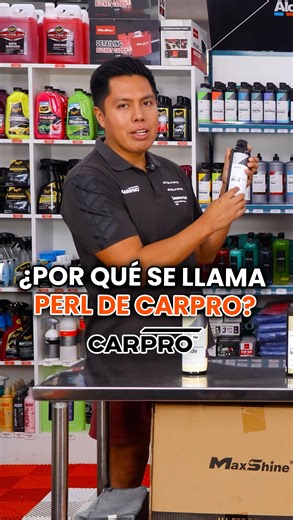 ¿Por qué se llama Perl de Carpro? David de @miyavishine nos explica más sobre este producto. Únete a los lives y consigue los mejores insumos profesionales en Maquimpower: 📲 Contáctanos: 902 010 281 #MaquimPower #limpiezaprofesional #carwash #carwashdetailing #limpiezadeautos #limpiezadecarros #carpro | MaquimPower