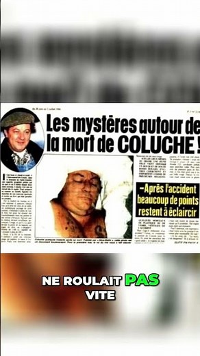 L’accident de Coluche cache-t-il un secret ?