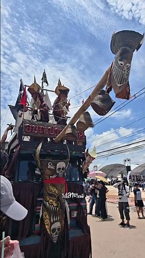 โจรสลัดผีตาโขนอย่างเท่ 👹👺✨ ขบวนของ อบต.ปากหมัน งานผีตาโขน ประจำปี 2569