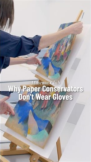 Why Paper Conservators Don't Wear Gloves | ALL ARTS TV