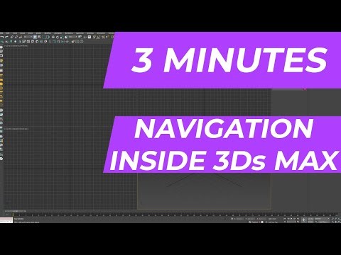 3Ds Max Navigation for Beginners - #3dmax #3dtutorial #learn3d #maxin5 #vizcourse