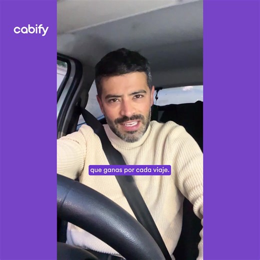 Saca rentabilidad a tus horas al volante: lleva pasajeros y gana más con Cabify. | Cabify