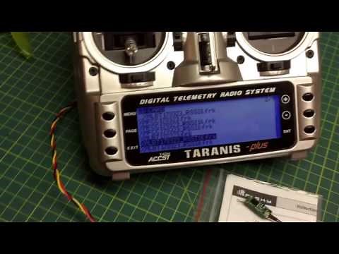 Flashing Optional Firmware To The XM+ With Your FrSky Taranis X9D Plus