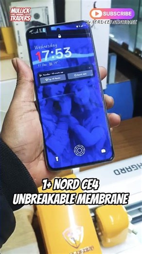 OnePlus Nord CE4 5g🤠📱✅mobile unbreakable clear membrane protector #trend #protector #membrane