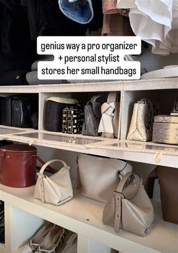 8.7K views · 57 reactions | The secret to storing your small handbags...