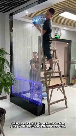 Amazing LED Bubble Wall Installation Process