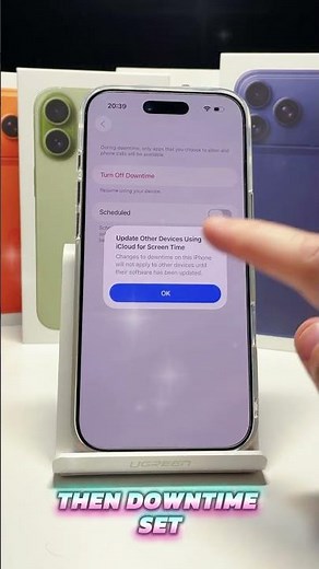 How to Set Up Downtime on iPhone Air | Block Distractions & Stay Focused