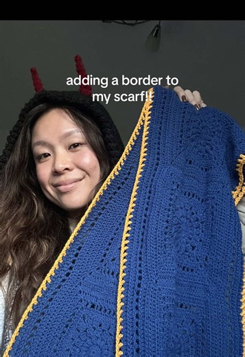 How to Add a Border to Your Crochet Scarf