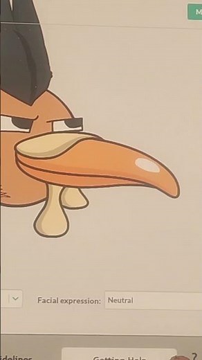 A singular head from a Dodrio Three-Headed Bird Pokemon Lil' Peepz Flashthemes GoAnimate (3/24/2025)