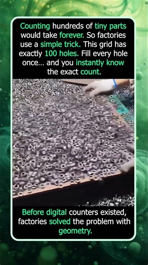 This Grid Lets Workers Count 100 Parts Instantly