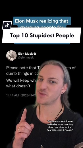 Top 10 Stupidest People - Elon Musk Slander Page