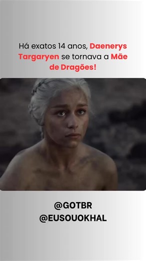 14 anos que vimos o nascimento de Drogon, Viserion e Rhaegal! ❤️🔥 | Game Of Thrones Brasil