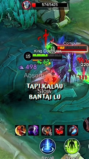 Agus hero lemah.. bewan kok kabur. cemen amat.. #paquito #argus #mobilelegends #mlbbshorts #mlbb