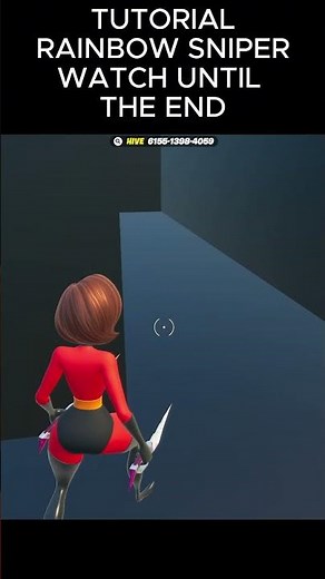 hivecr8 1V1 WITH EVERY GUN FORTNITE UNLOCK RAINBOW SNIPER ((EASY TUTORIAL)) hivecr8 #shorts