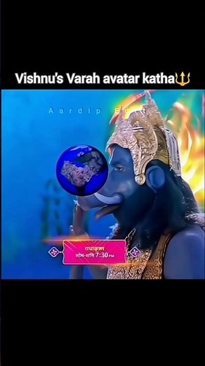 The story of Krishna's varah avatar🔱#lordkrishna#radhakrishna#radheradhe#mythology#epic#hindugod#yt