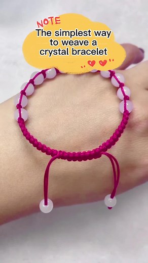 Weaved Crystal Bracelet Tutorial | DIY Jewelry Making Guide