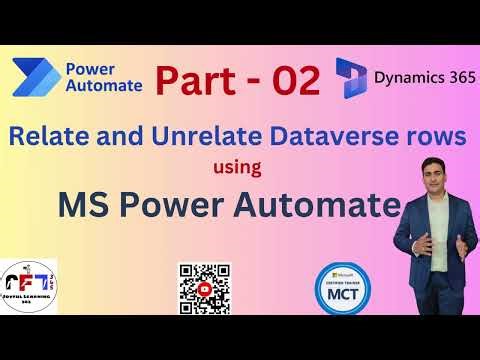 Relate and Unrelate Dataverse rows using Power Automate [Part-02] #PowerAutomate, #Dataverse #ms