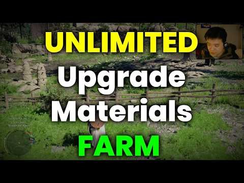 (Fleece, Short Hair Hide, Short Horn & Small Bone) UNLIMITED Upgrade Materials Farm - Crimson Desert