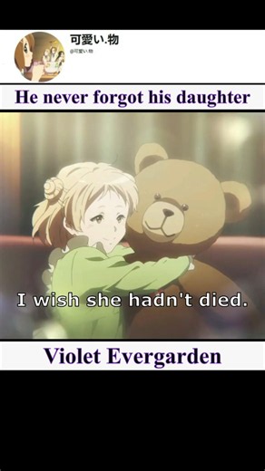 A heartbreaking father-daughter story #animeshorts #sadanime #animeedit