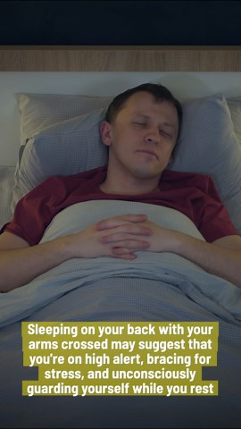 These Sleeping Positions Might Be Linked To Stress Or Anxiety.