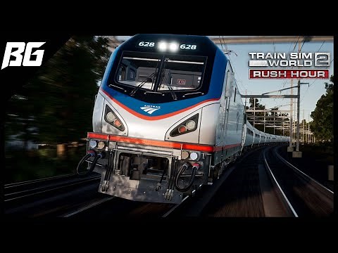 Amtrak Boston Sprinter ACS-64 | Train Sim World 2 Rush Hour | FIRST LOOK!
