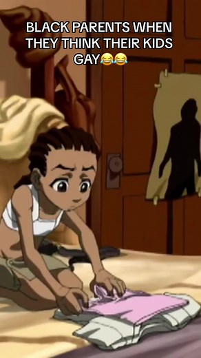 Boondocks Anime: Playful Moments with Riley and Big Bird