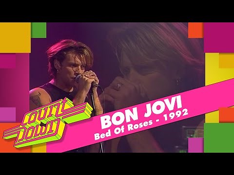 Bon Jovi - Bed of Roses (Live on Countdown, 1992)