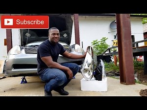HOW TO: G35 Coupe Headlight Install !!!