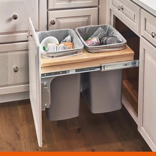 Upgrade your kitchen cabinets with timeless style & must-have storage solutions. | The Home Depot