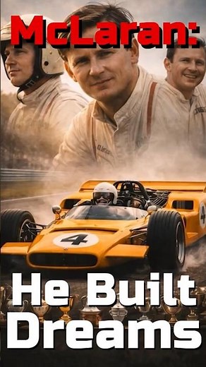 McLaran: He Built Dreams #BruceMcLaren #McLaren #F1History #CanAm #Motorsport