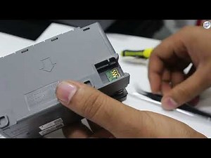 Epson L18050 L8180 L15150 L6558 ET-5800 printer maintenance box C9345 end of its service life reset