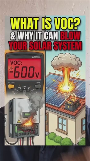Understanding VOC in Solar Design