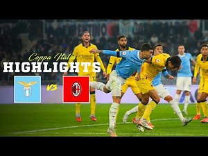 📽️ LET'S WIN AND FLY TO THE QUARTER-FINALS | LAZIO-MILAN 1-0 | ITALIAN CUP HIGHLIGHTS