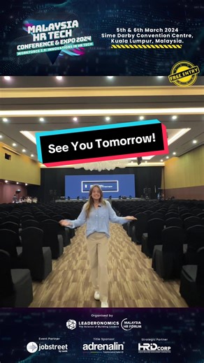 Malaysia HR Tech Conference 2024: Join Us Tomorrow!